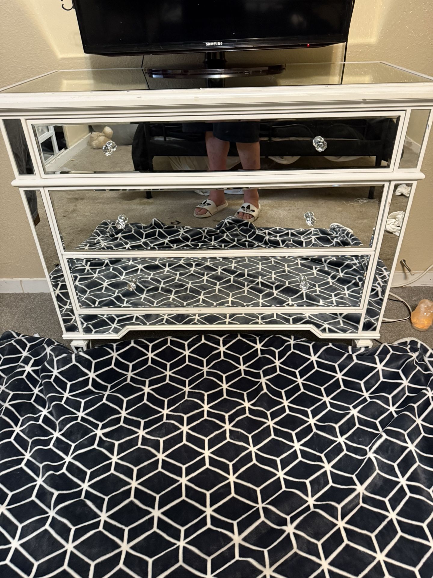 Mirrored Dresser