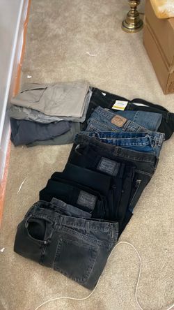 Large men’s wear Levi’s wranglers