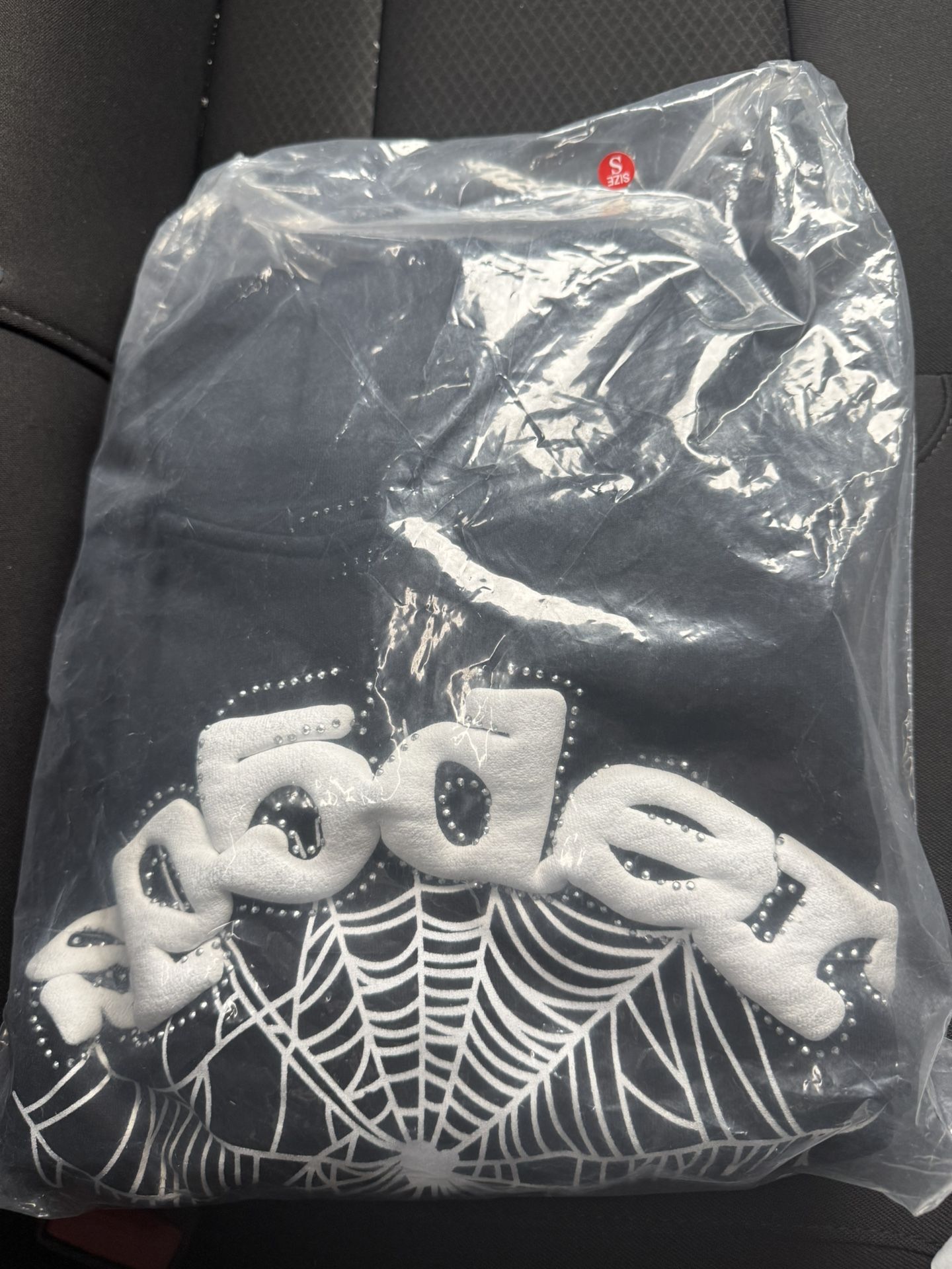 Sp5der Hoodie (Black and White)