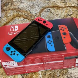Nintendo Switch Console Complete with 128gb Card -