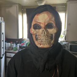 Dripping  Bleeding Skull Skeleton Halloween 