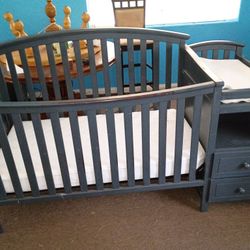 Changing And Crib