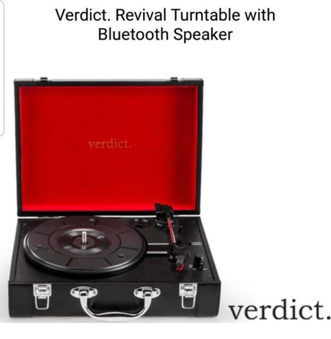 Verdict. Revival Turntable with Bluetooth Speaker