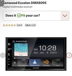 Kenwood eXcelon DMX809s
