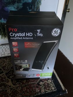GE Amplified Crystal HD Antenna -20.00 FIRM