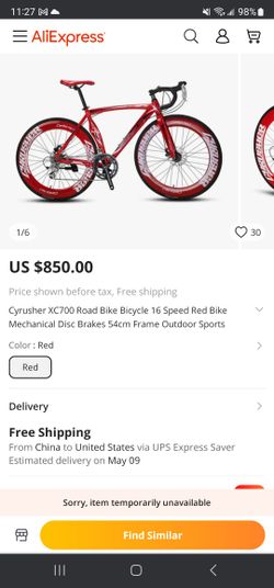 Cyrusher xc700 cheap road bike