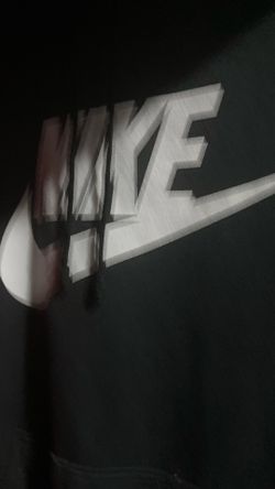black classic nike hoddie