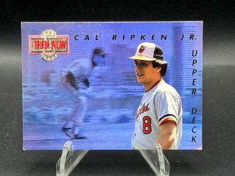 1992 Upper Deck Then & Now #TN4 Cal Ripken Jr