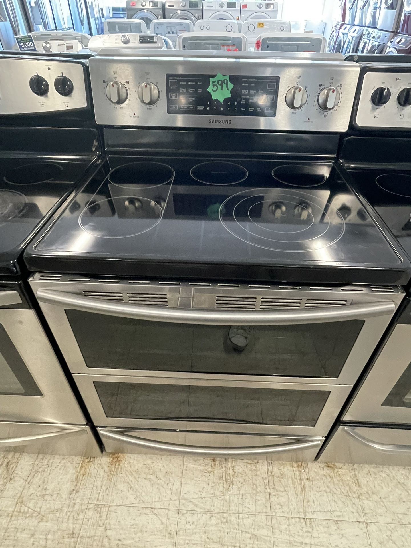 Samsung Electric Stove Double Oven Used In Good Condition With 90days Warranty 