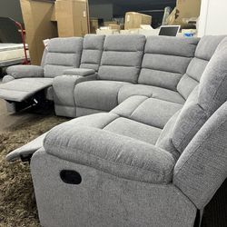 🛋️NEW!! BARGAIN 2 Recliner Sectional STILL IN BOX 📦 