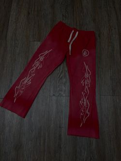 Hellstar Records Red Sweatpants
