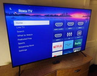 New! 65 Inch Roku 4K Smart TV! (Price Firm) (Also have Other TVs Available!)