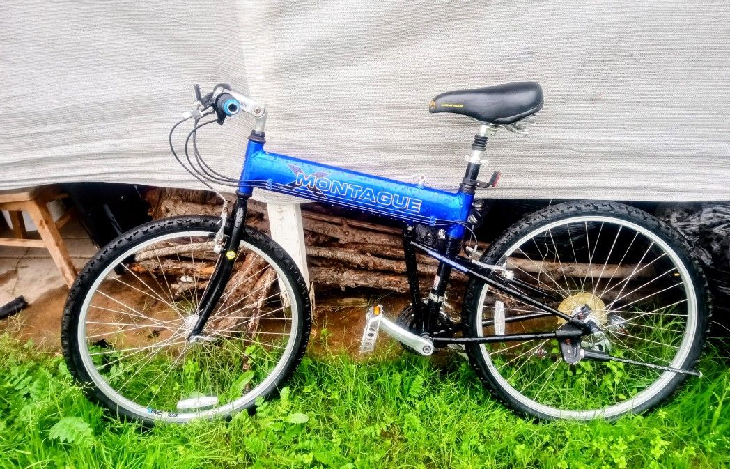 Montague X Folding Mountain Bike