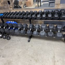 Heavy-Duty 2-Tier Dumbbell Rack