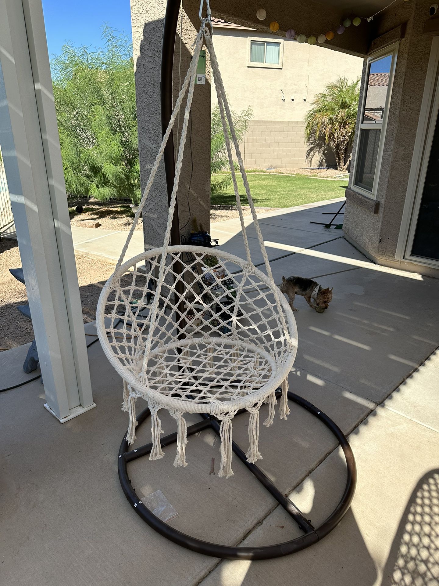 Rope Swinging Porch Chair 