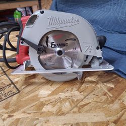 Milwaukee Magnesium 71/4" Corded Saw