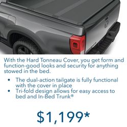 17-24 Ridgeline Tonneau Cover