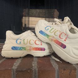 Women Gucci Sneakers Sz 8 1/2