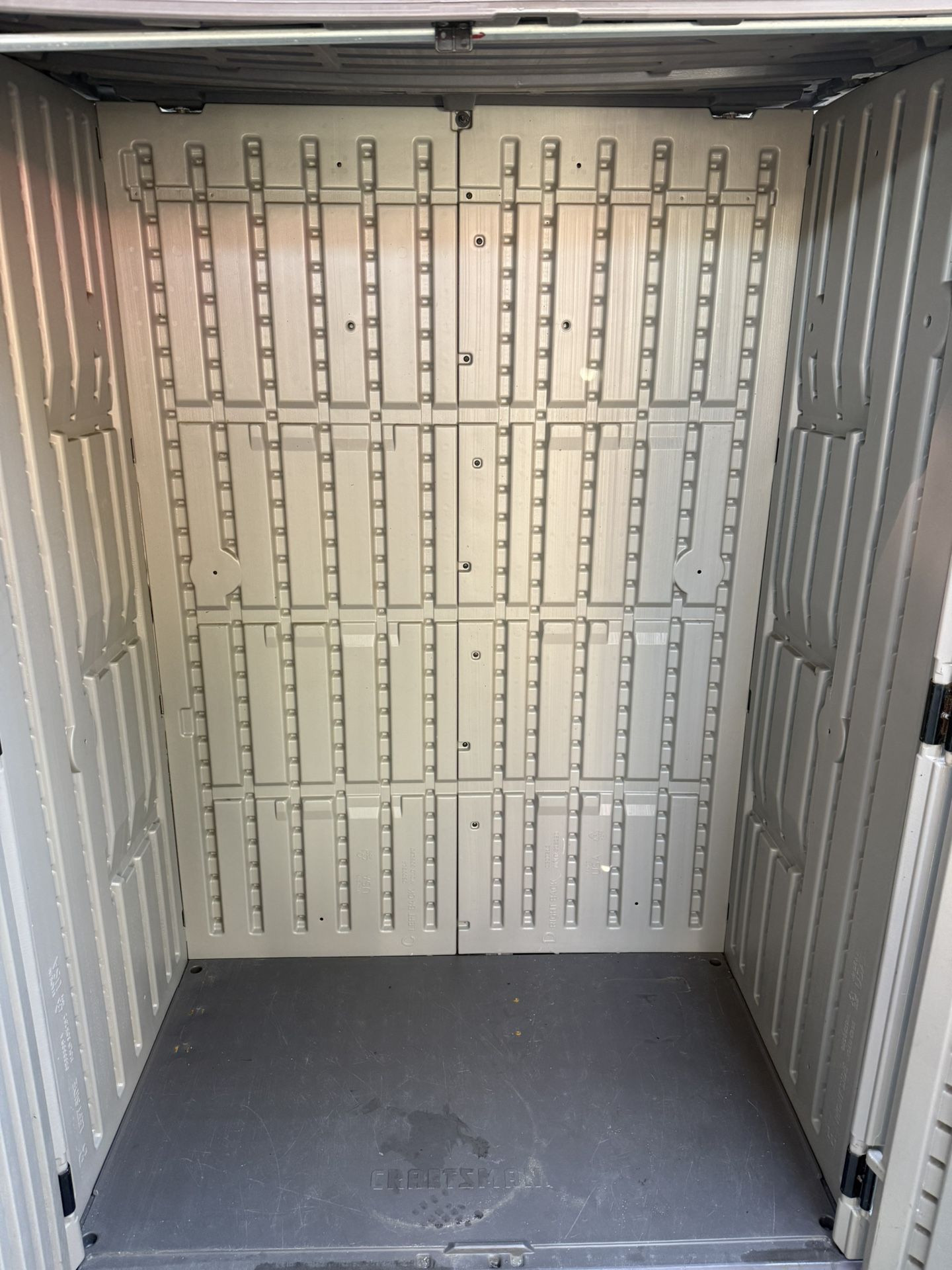 Plastic Storage Shed