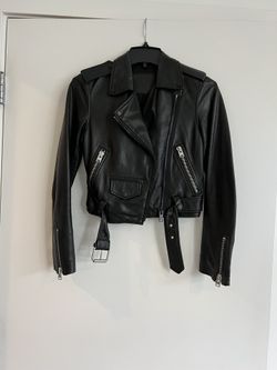 All Saints Baron Leather Biker.  Like New! 