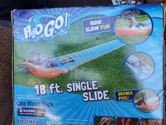 H20 GO 18ft water slide