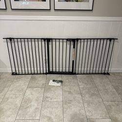 Extra Wide Pet Gate / Baby Gate - 80” long