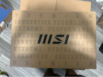 MSI GAMUNG LAPTOP