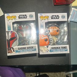 Ahsoka Tano And Sabine Wren Funko Pop