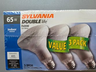 Sylvania DOUBLE Life FLOOD 65w Indoor Lights