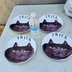 Halloween Dessert Plates By Rosanna 