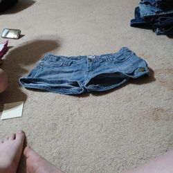 Blue Jean Daisy Duke Shorts