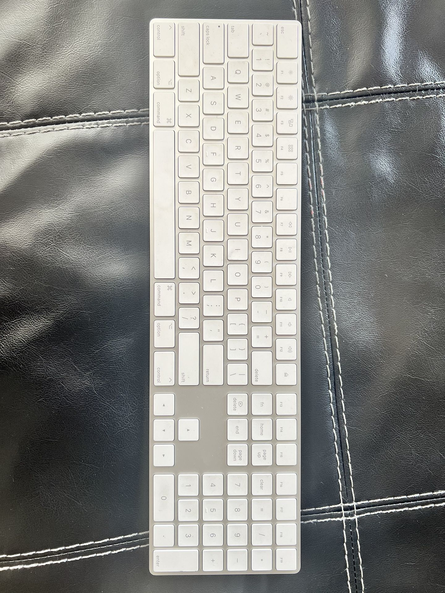 A Magic Keyboard With Numeric Keypad And Magic Mouse