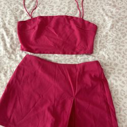 Pink two Piece Set 