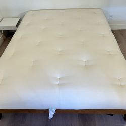 White Lotus Organic Cotton / Wool Mattress Queen