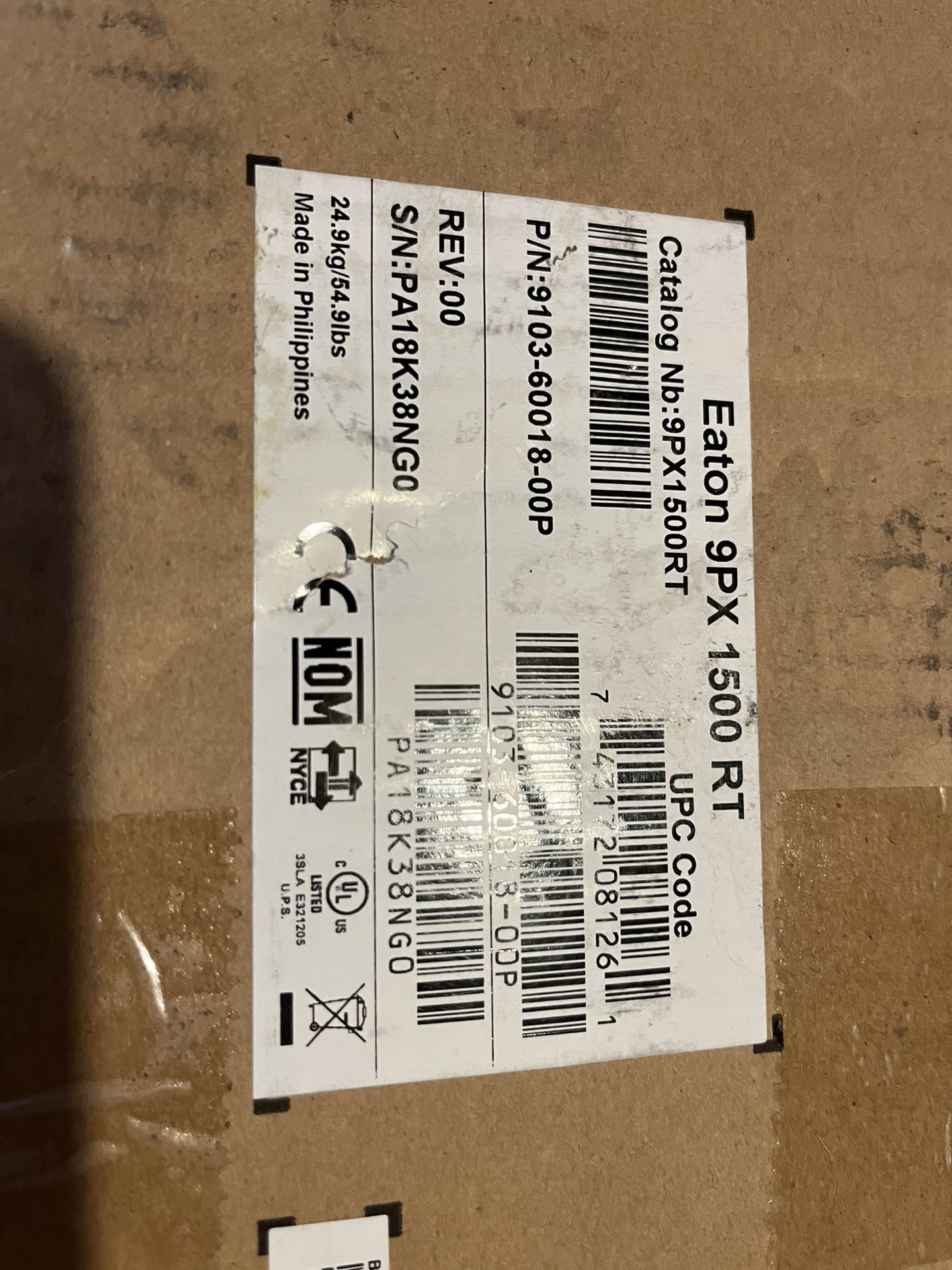 Eaton 9PX 1500 UPS