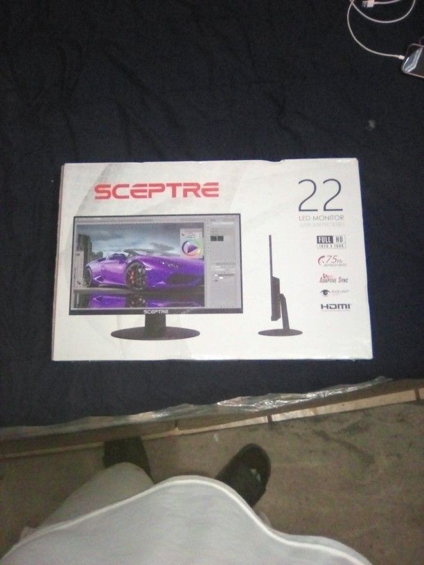 Sceptre 22 Led Monitor Ultra Slim Pro Series