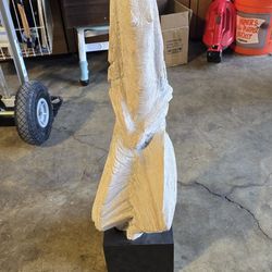 1970 Woman Ceramic Statue