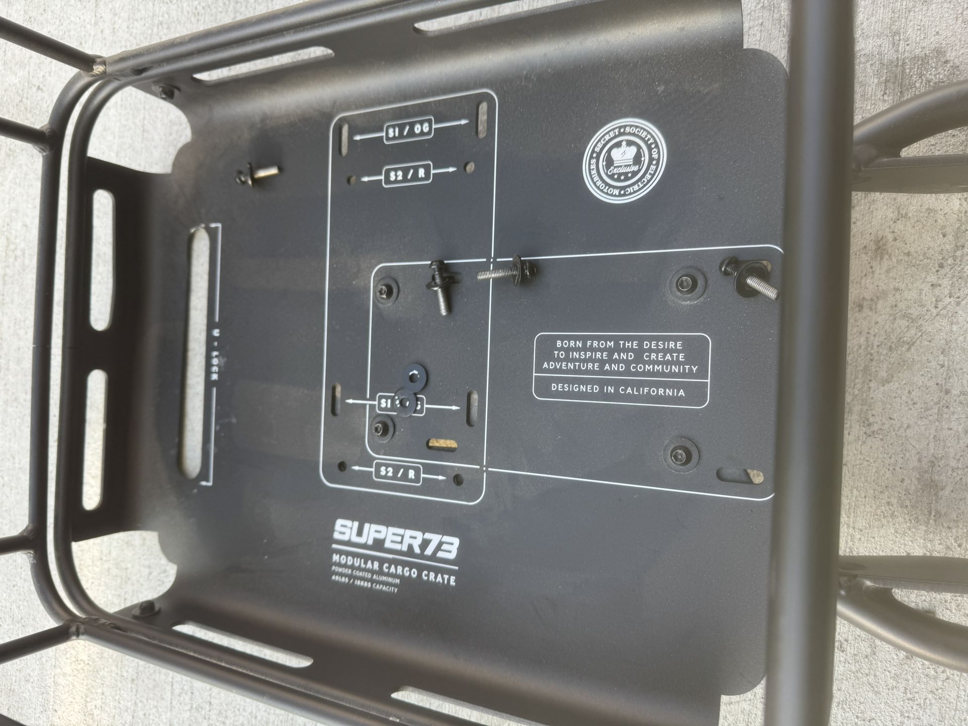 Super 73 Modular Cargo Crate
