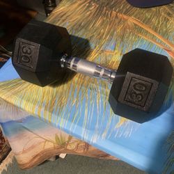 30 Pound Dumbbell