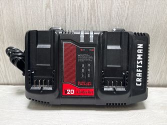 Craftsman V20 Lithium-Ion 4.0A Dual Port Fast Charger CMCB124 (A1G013691)