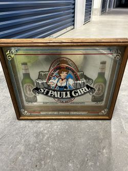 St Pauli Girl Shadow Box