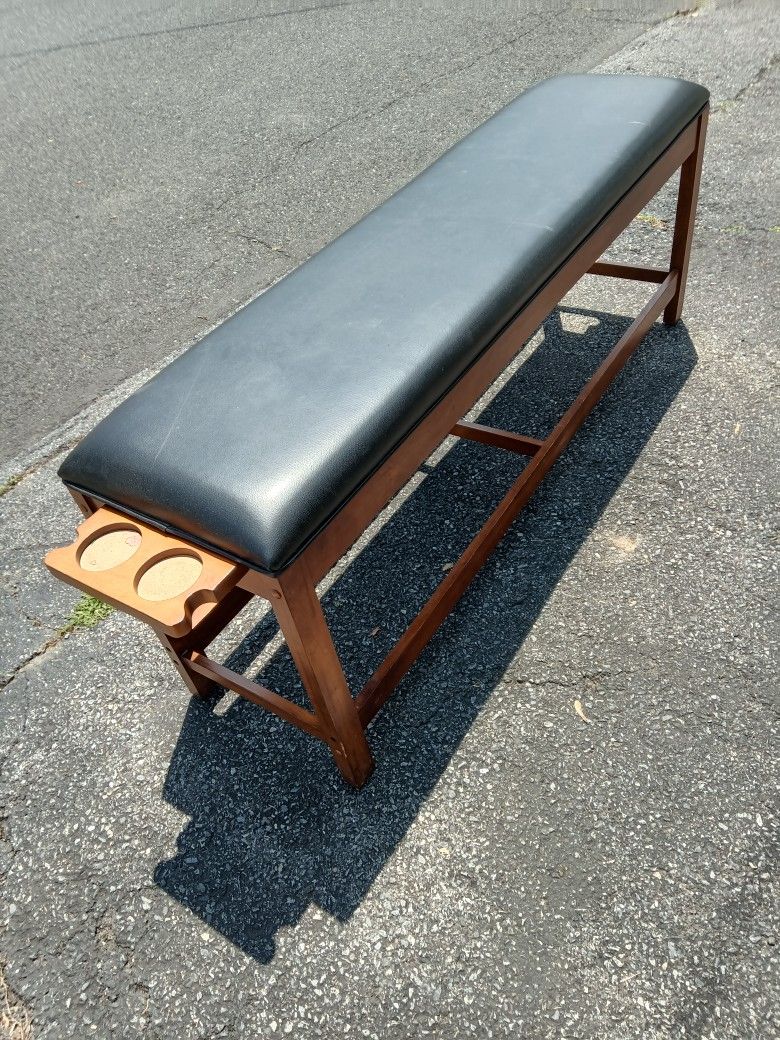 Billards Backless Legacy Storage Bench