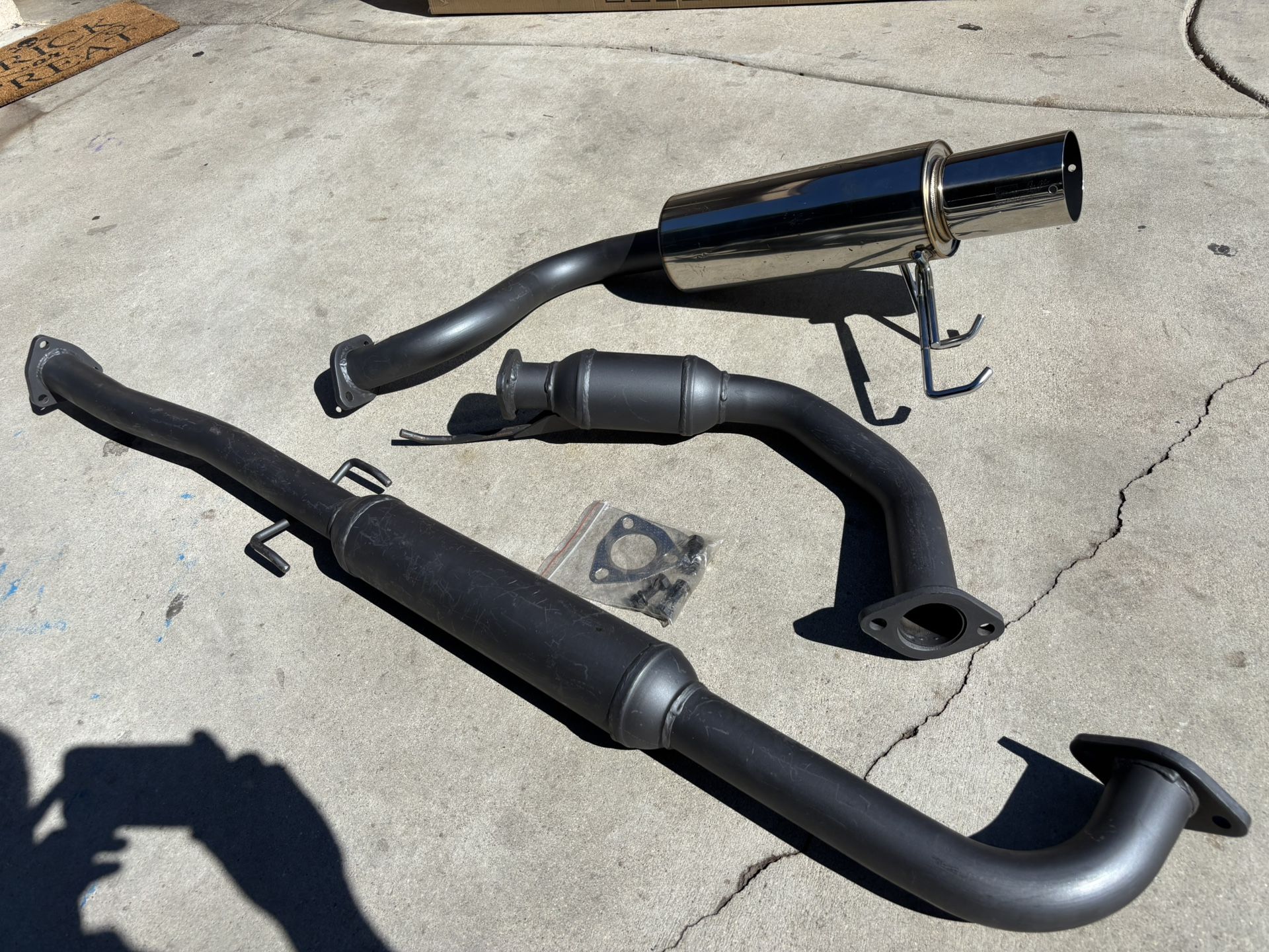 HKS Hi-Power Exhaust System for 1992 Honda Civic Sedan Coupe 4D 2D