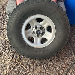 Jeep Wrangler TJ Spare Tire
