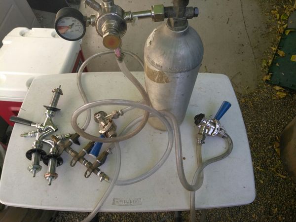 how to set up a keg with co2