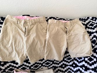 Girls uniform bottoms, cat and Jack and old navy