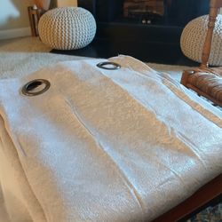 3 Pc Floor Length Window Treatment