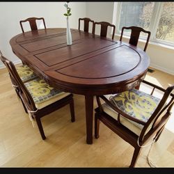 Rosewood dining table 