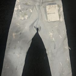 purple jeans size 31