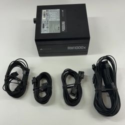 Corsair RM1000x RPS0198 80 Plus Gold 1000W Fully Modular Power Supply